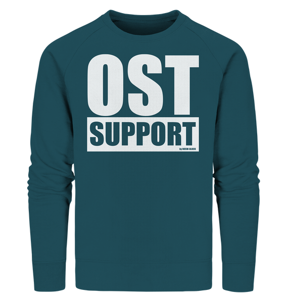 N.O.S.W. BLOCK Fanblock Sweater "OST SUPPORT" Männer Organic Sweatshirt stargazer