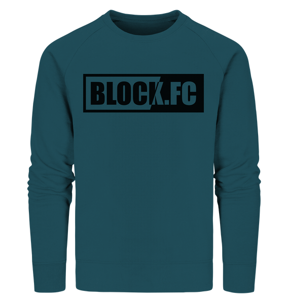 N.O.S.W. BLOCK Sweater "BLOCK.FC" Männer Organic Sweatshirt stargazer