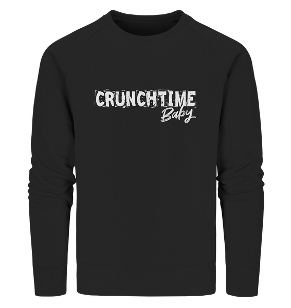 N.O.S.W BLOCK Fanblock Sweater "CRUNCHTIME Baby" Männer Organic Sweatshirt schwarz