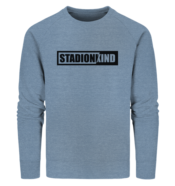 BLOCK.FC Fanblock Sweater "STADIONKIND" Männer Organic Sweatshirt mid heather blue