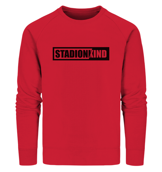 BLOCK.FC Fanblock Sweater "STADIONKIND" Männer Organic Sweatshirt rot