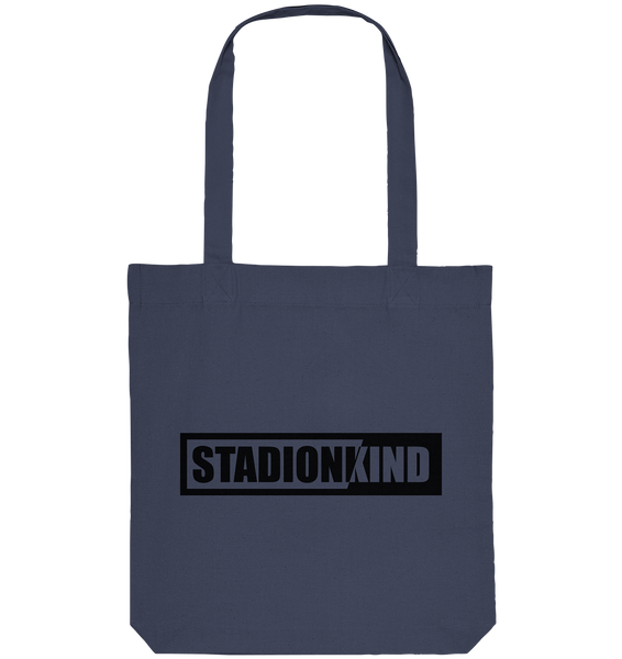 BLOCK.FC Fanblock Tote-Bag "STADIONKIND" Organic Baumwolltasche midnight blue