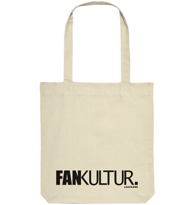 N.O.S.W. BLOCK Fanblock Tote-Bag "FANKULTUR." Organic Baumwolltasche nature