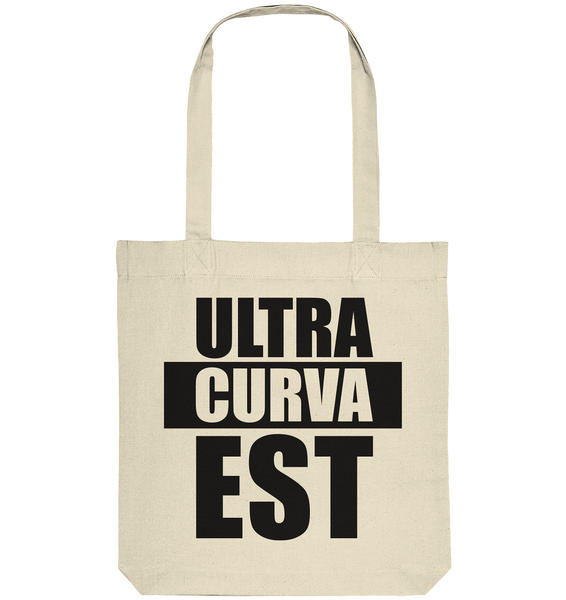 N.O.S.W. BLOCK FUltras Tote-Bag "ULTRAS CURVA EST" Organic Baumwolltasche natural