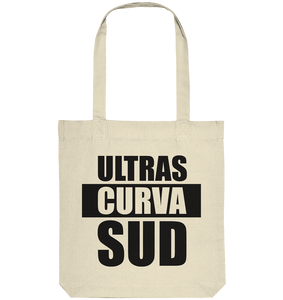 Ultras Tote-Bag "ULTRAS CURVA SUD" Organic Baumwolltasche natural