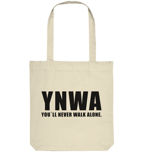 N.O.S.W. BLOCK Fanblock Tote-Bag "YNWA" Organic Baumwolltasche natural