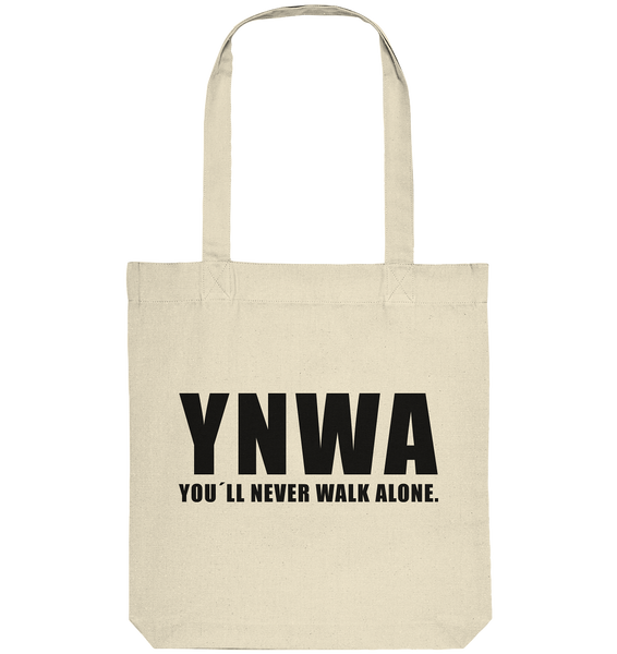 N.O.S.W. BLOCK Fanblock Tote-Bag "YNWA" Organic Baumwolltasche natural