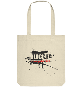 BLOCK.FC Tote-Bag "GERMAN FOOTBALL BRAND" Organic Baumwolltasche natural