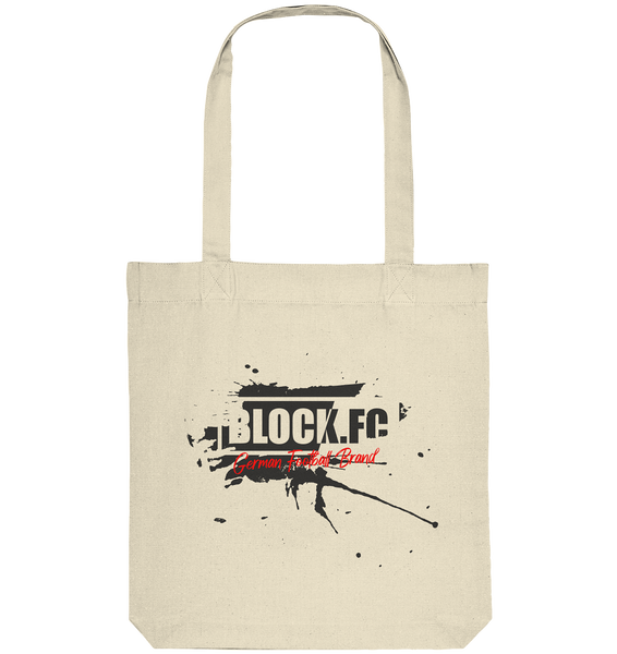 BLOCK.FC Tote-Bag "GERMAN FOOTBALL BRAND" Organic Baumwolltasche natural